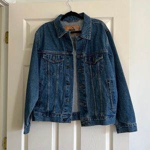 VINTAGE JORDACHE JEAN JACKET 100% COTTON SIZE MEDIUM HIGH QUALITY